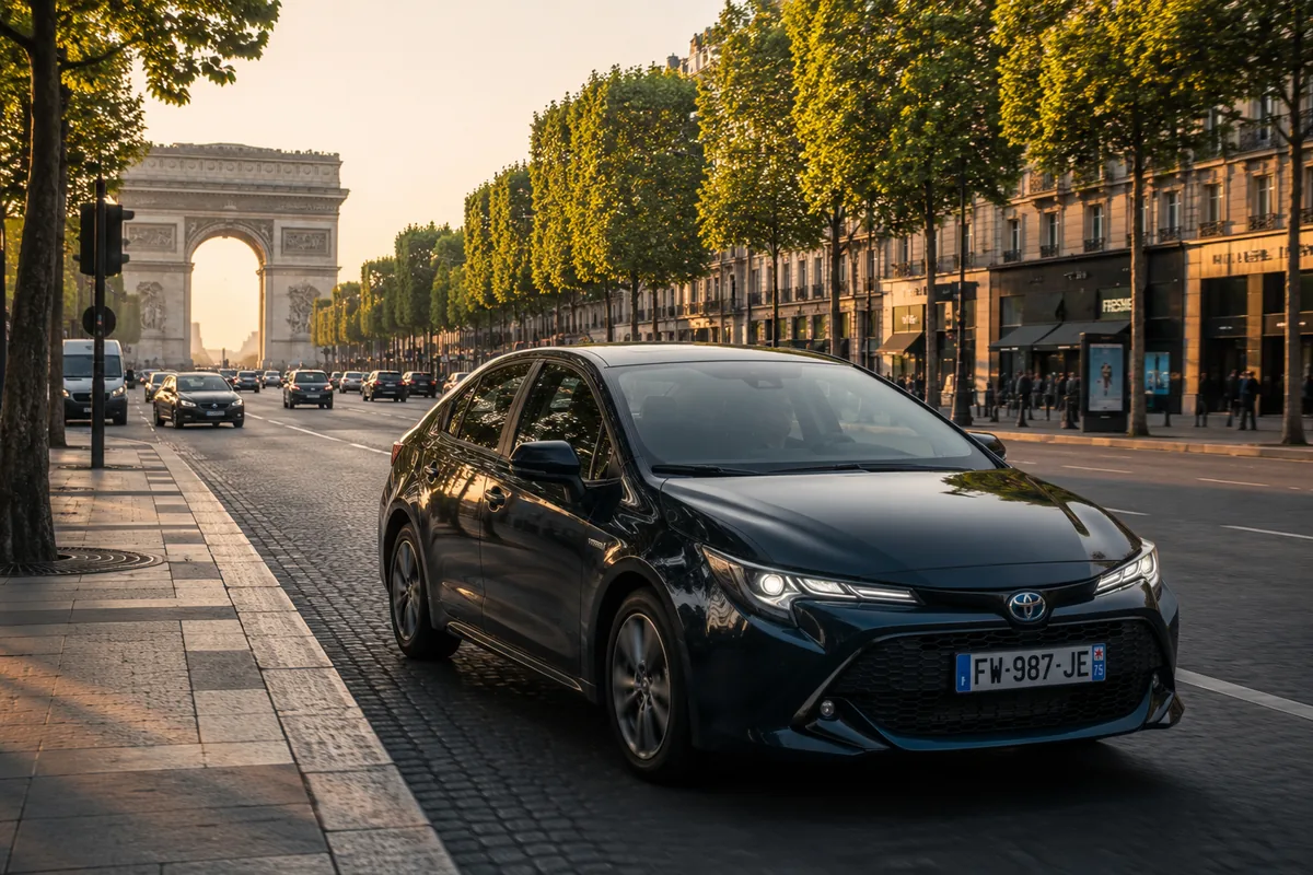 Économique — Toyota Corolla hybride ou similaire