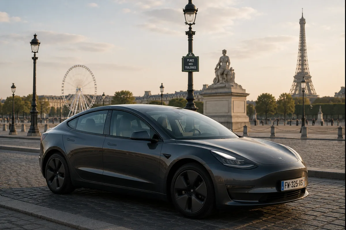 Berline — Tesla Model 3 ou similaire